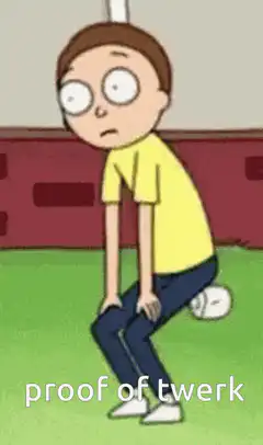 Summer twerking with toilet paper