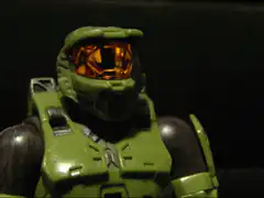 Halo Master Chief action figure nodding