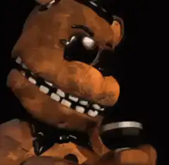 Freddy Fazbear puts on sunglasses