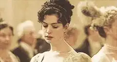 Anne Hathaway and James McAvoy period romance