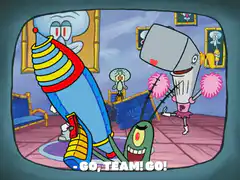 Sandy Zapped by Pearl's Cheer