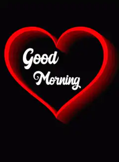 Color Changing Heart Good Morning
