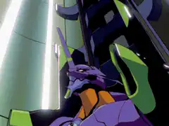 Evangelion Unit-01 head tilt