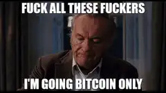 Michael Douglas and Naomi Watts I'm Going Bitcoin Only