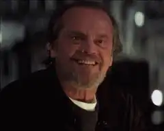 Jack Nicholson creepy smile