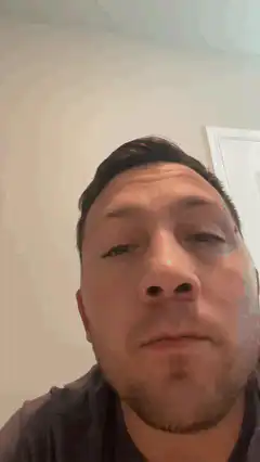 man looking up and to the side