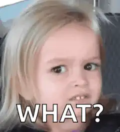 Blonde Toddler Confused What