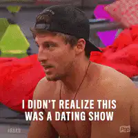 I didn't realize this was a dating show