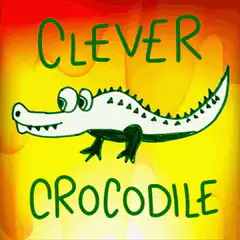 Clever Crocodile cartoon