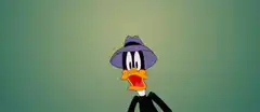 Daffy Duck in a fedora