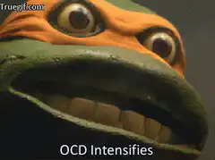 Teenage Mutant Ninja Turtles OCD Intensifies