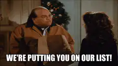 We're putting you on our list