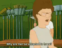 Beavis and Butt-Head Why are men so attracted to hoes