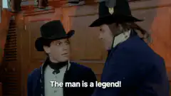 The man is a legend!