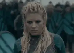 Lagertha intense stare