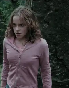 Hermione Granger looking shocked