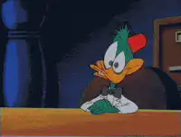 Daffy Duck falls in love