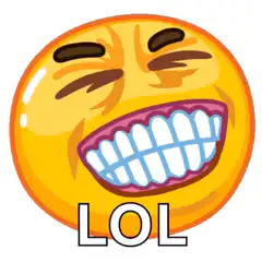 LOL laughing emoji animation