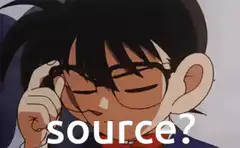 Conan Edogawa takes off glasses source