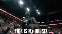 LeBron James THIS IS MY HOUSE