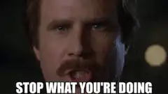 Will Ferrell Stop What You're Doing And Listen