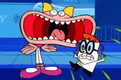 Debbie Loud screams at Mr. Munch