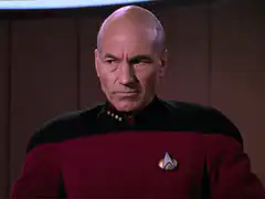 Captain Picard Unimpressed