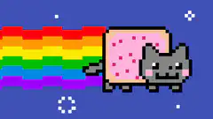 Nyan Cat pixel art