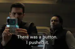 There was a button. I pushed it.