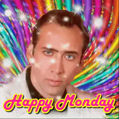 Nicolas Cage Happy Monday