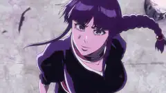 Hinata looking up determined