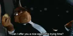 Danny DeVito offers egg in trying time