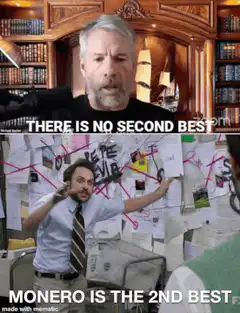 There is no second best Monero is the 2nd best