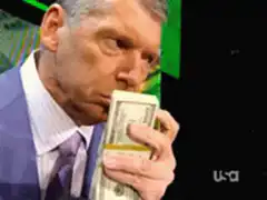 Vince McMahon smelling money