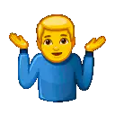 Shrugging Emoji Animation