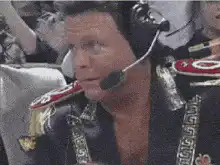 Vince McMahon smirking