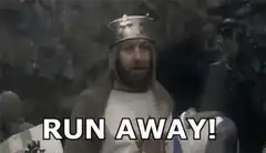King Arthur Run Away