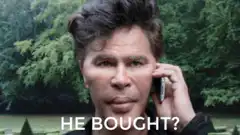 He bought? Dump it. stock chart