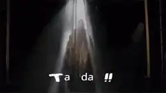 Jesus appears in spotlight