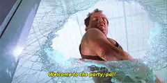 Welcome to the party pal