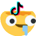 TikTok Drooling Emoji