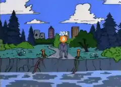 Bart Simpson Financial Institutions Bitcoin
