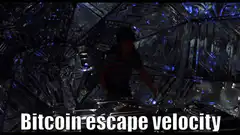 E.T. escape velocity