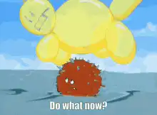 Pufferfish and Balloon Cloud