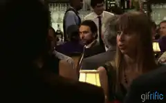 Barney Stinson staring at Robin