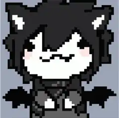 pixel art cat character zoom
