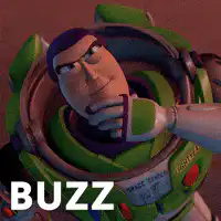 Buzz Lightyear thinking face