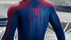 Spider-Man suit back view