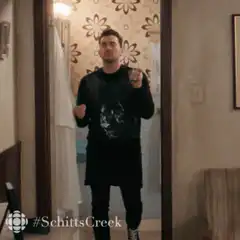 David Rose throws up in Schitt's Creek