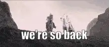 we're so back army